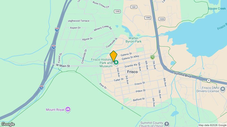 101 E Main St Map and Location Details