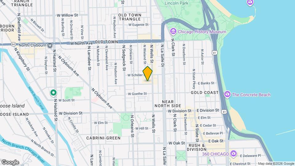 230 W Evergreen Ave Map and Location Details