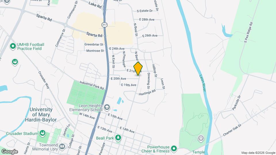 2000 N Beal St Map and Location Details