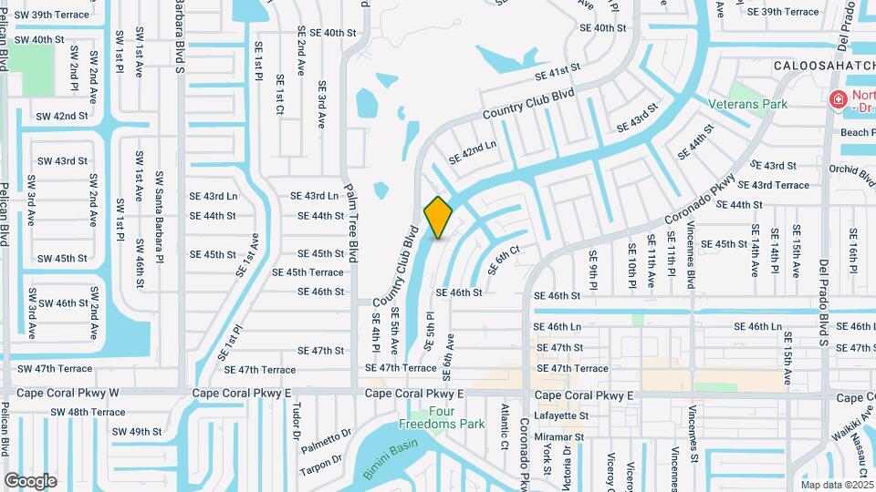 4534 SE 5th Pl Map and Location Details
