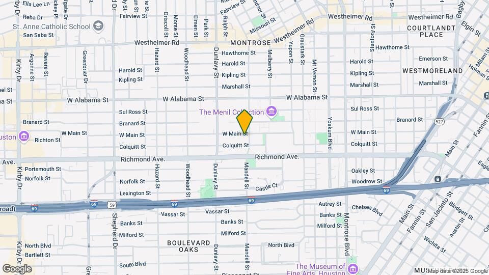 1603 W Main St Mapa y Detalles de la Ubicación