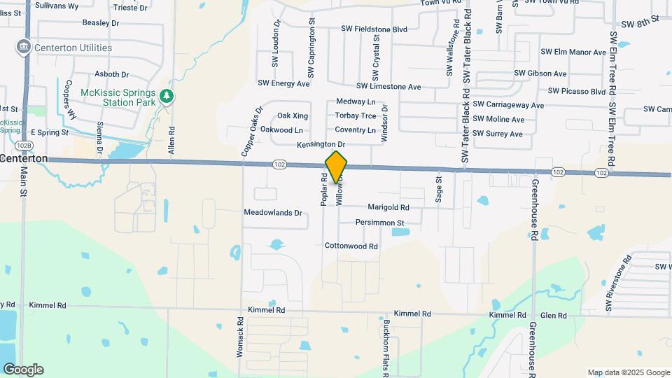 140 Willow Dr Map and Location Details