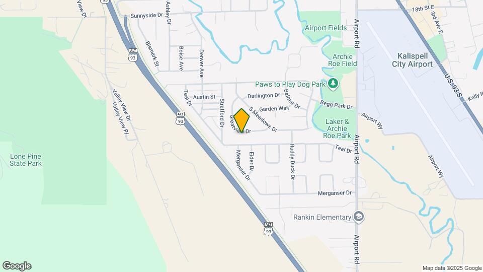 1972 Greatview Dr Map and Location Details