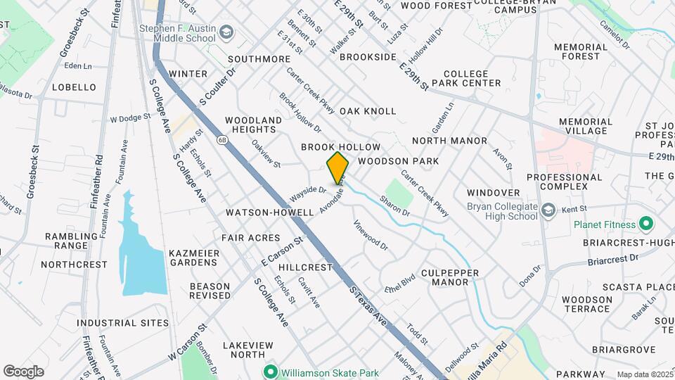 604 Avondale Ave Mapa y Detalles de la Ubicación