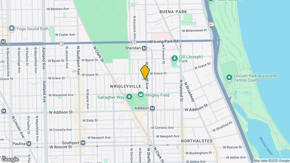 3740 N Sheffield Ave, Unit 3818 Map and Location Details