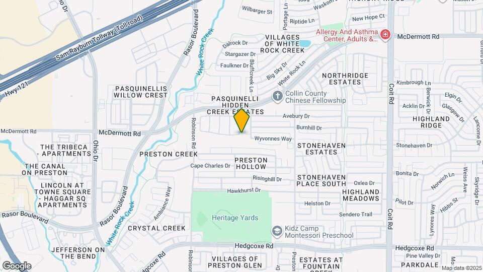 8504 Forest Highlands Dr Map and Location Details