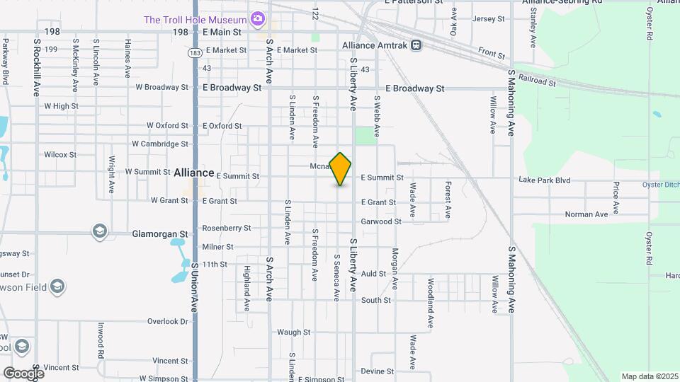 736 S Seneca Ave Map and Location Details