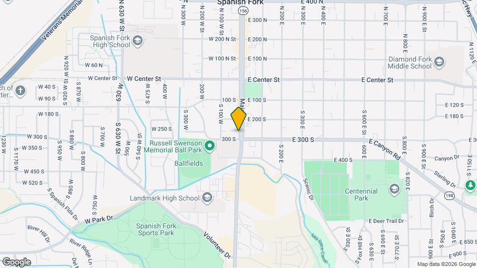284 S St Map and Location Details