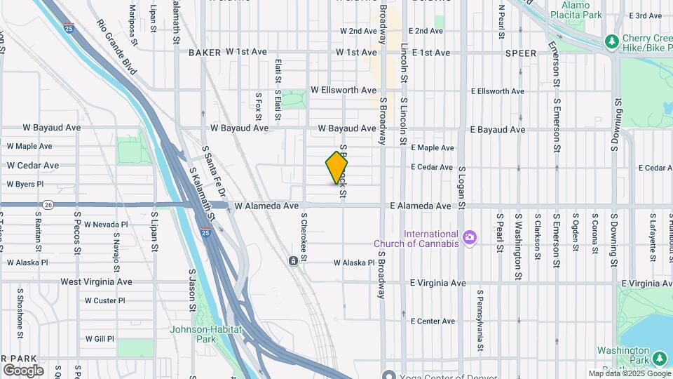 108 W Byers Pl Map and Location Details