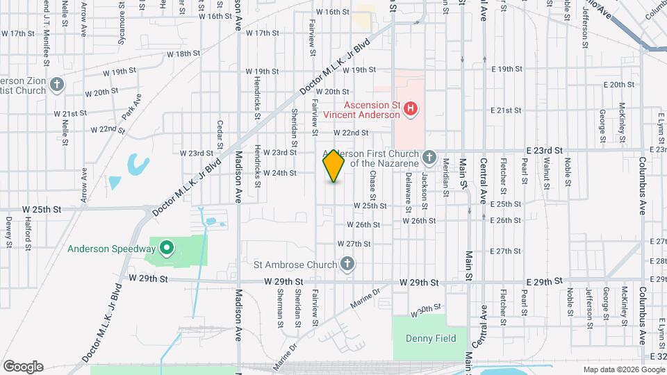 2433 Morton St Map and Location Details