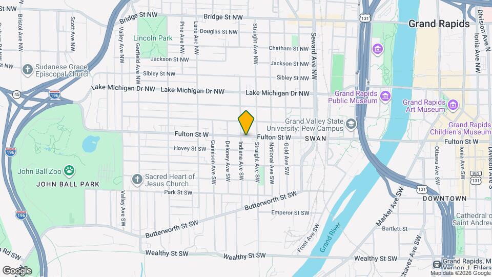 822 Fulton St W, Unit Apt. 2 Map and Location Details