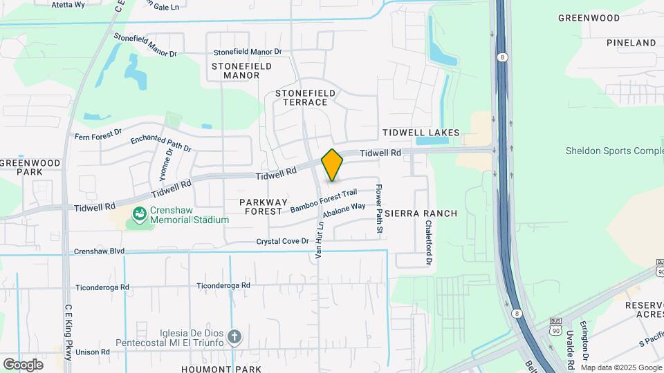 8710 Thistlemoor Ln Map and Location Details