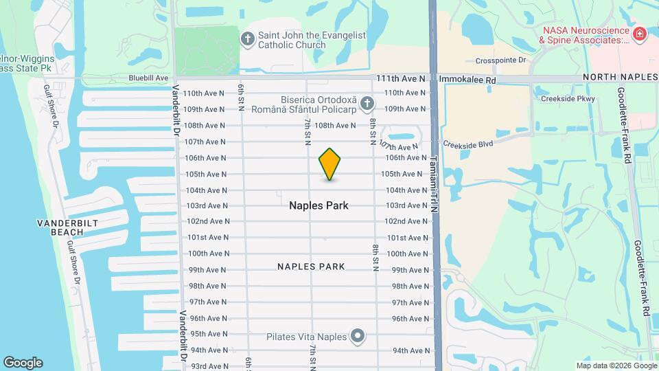 731 104th Ave N Map and Location Details