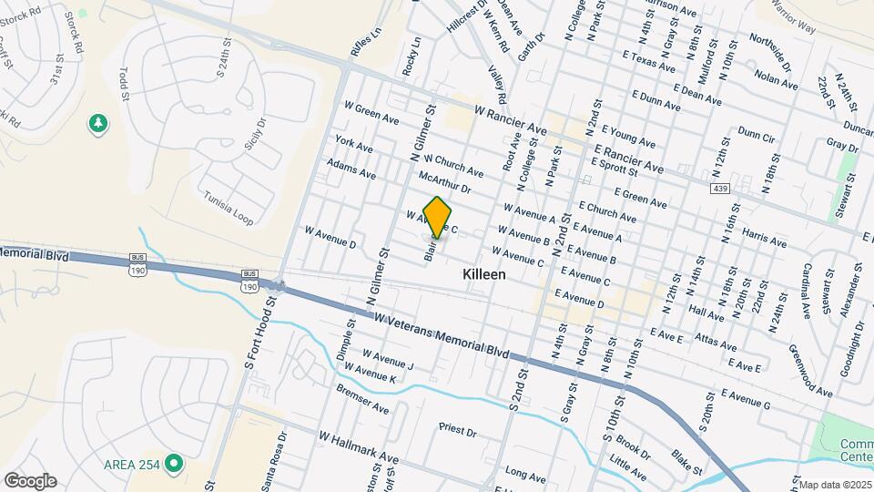 304 Blair St Map and Location Details