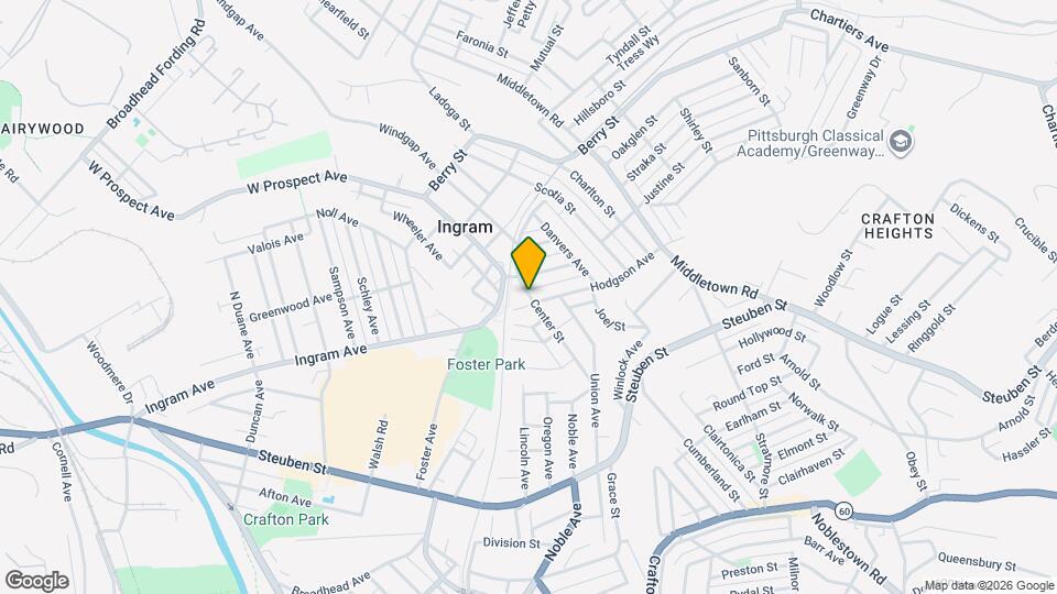 2707 Center St Map and Location Details