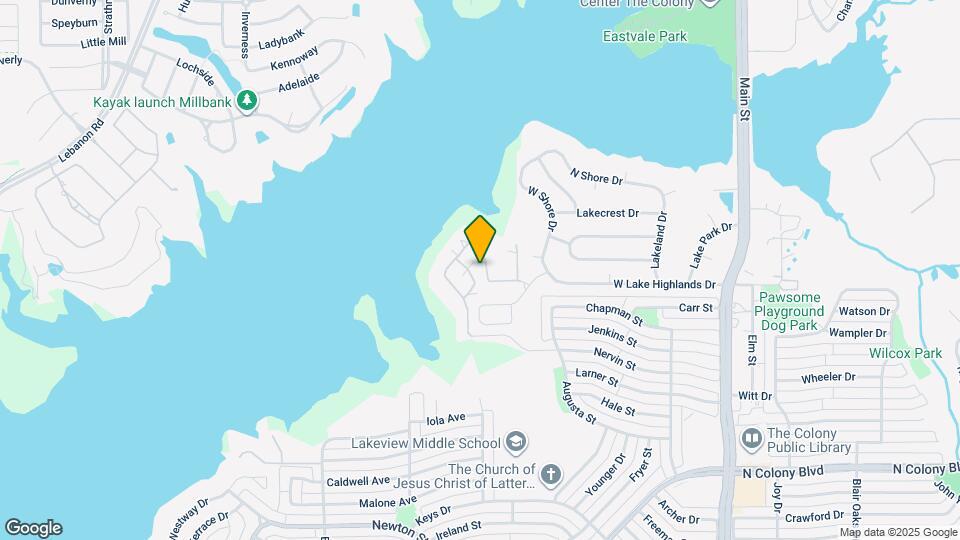 7281 Waters Edge Dr Map and Location Details