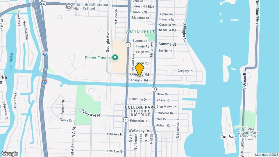 355 Arlington Rd Map and Location Details