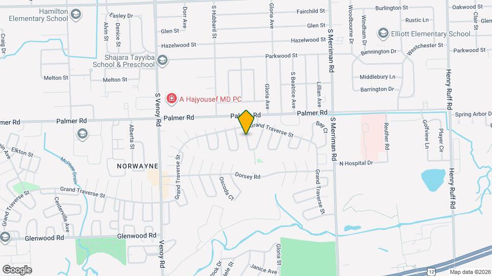 32155 Genessee St Map and Location Details