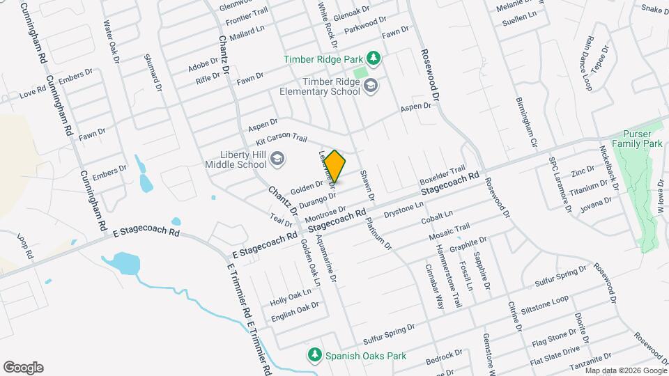 5600 Golden Dr Map and Location Details