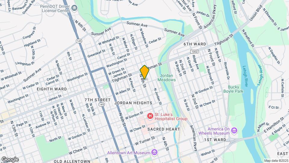 397 W Allen St Mapa y Detalles de la Ubicación
