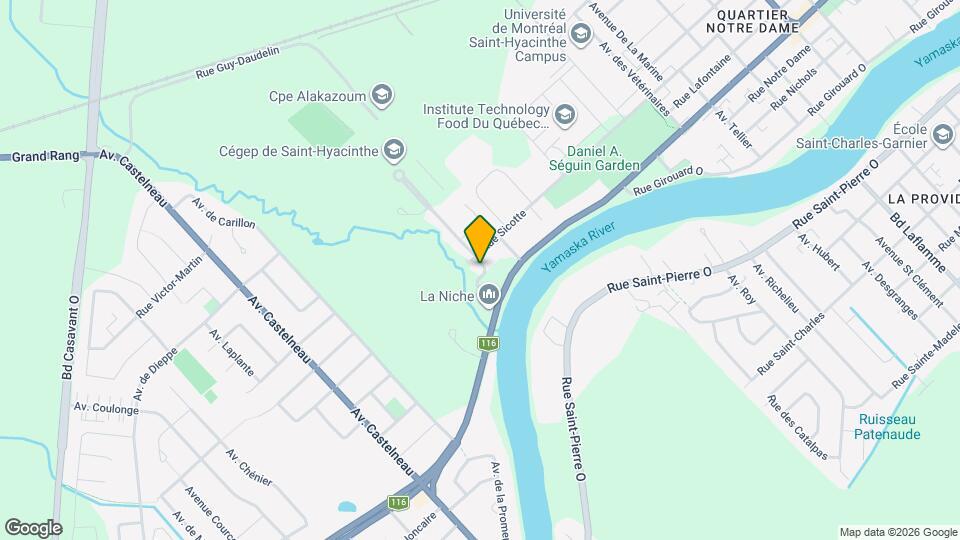 1080 Boullé Av Map and Location Details