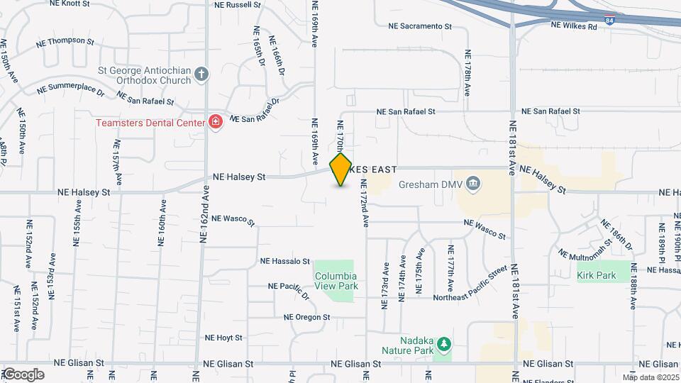 Halsey Summit Apartments Map and Location Details