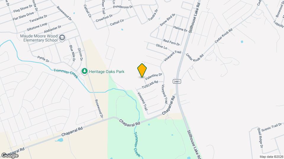 3242 Valentino Dr Map and Location Details