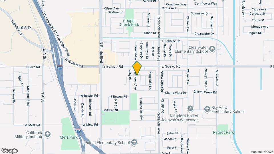 1523 Heirloom Ave Map and Location Details