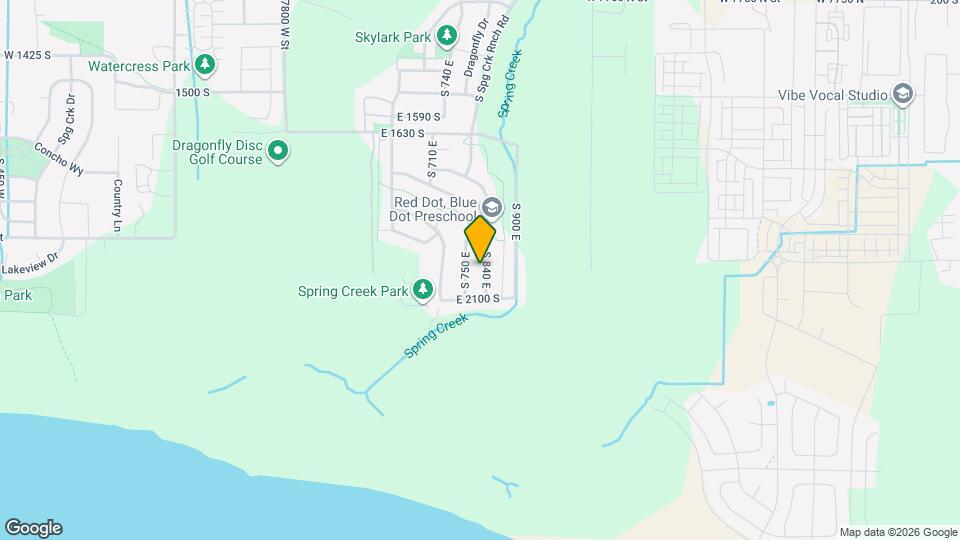 2022 S Meadow Marsh Dr Map and Location Details