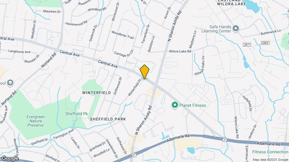 5020 Central Ave Map and Location Details