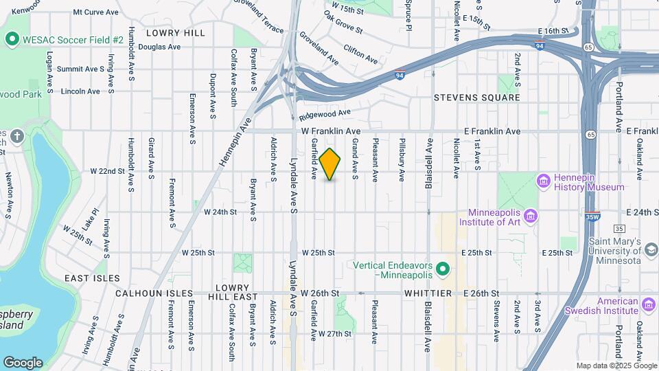 2216 Harriet Ave Apartments Mapa y Detalles de la Ubicación