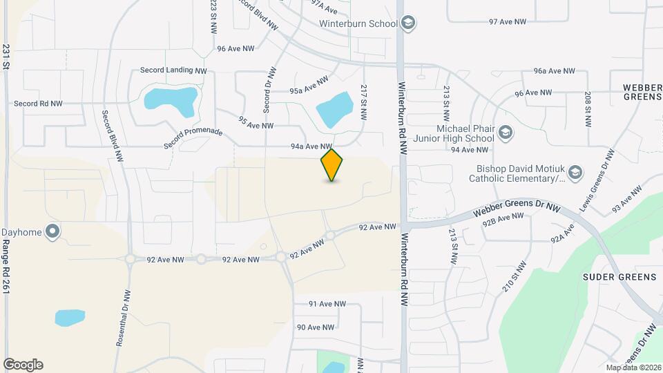 Townhomes of Rosewood Map and Location Details