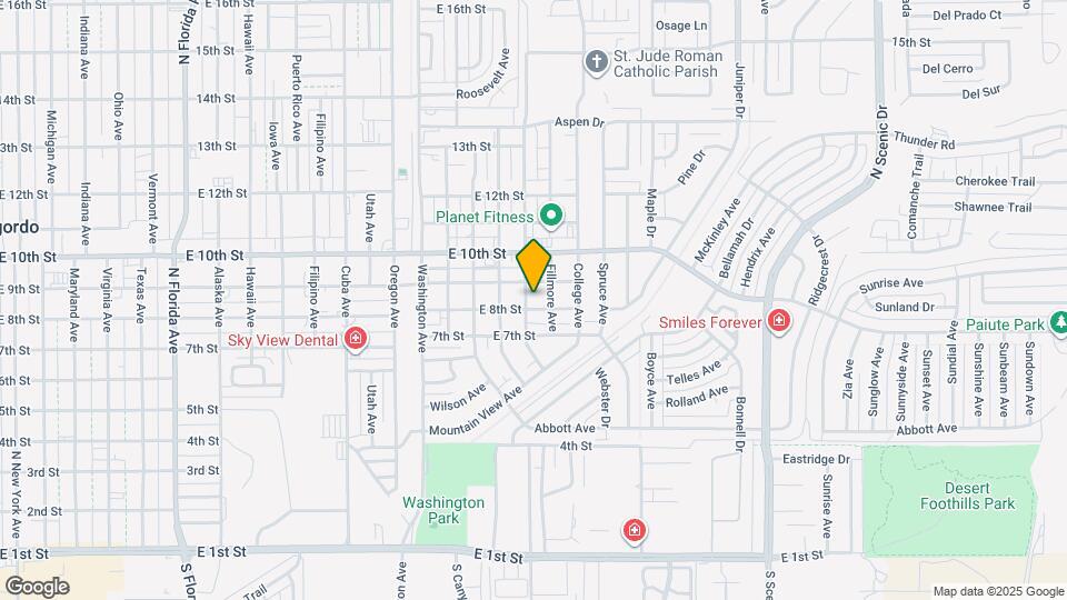 800 Adams Ave Map and Location Details