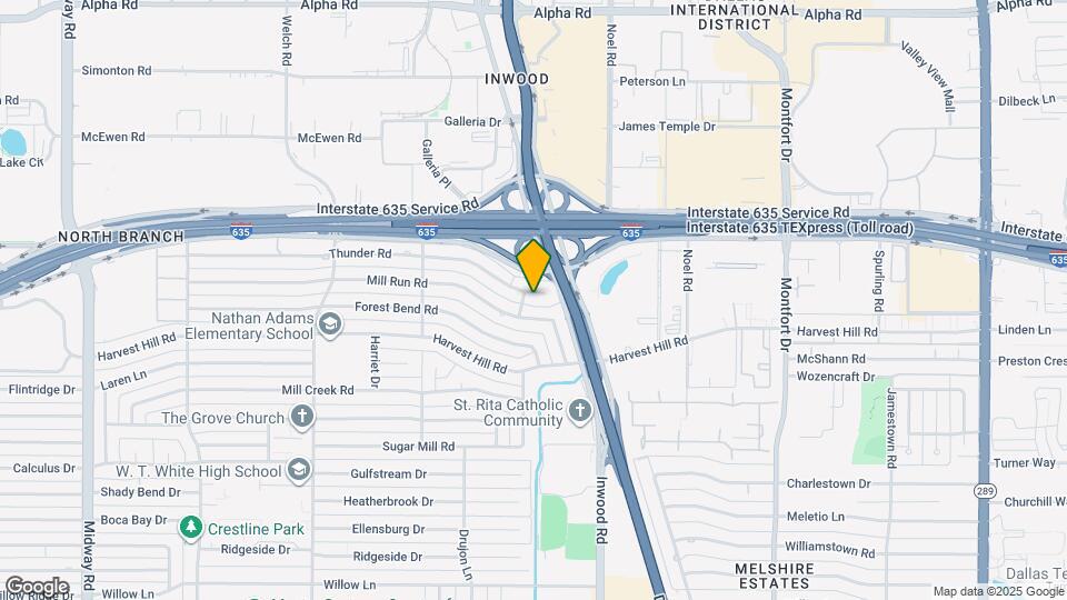 5020 Thunder Rd Map and Location Details