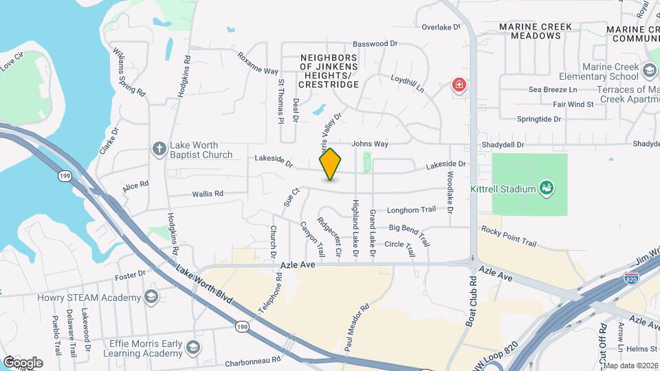 6424 Canyon Trail Map and Location Details