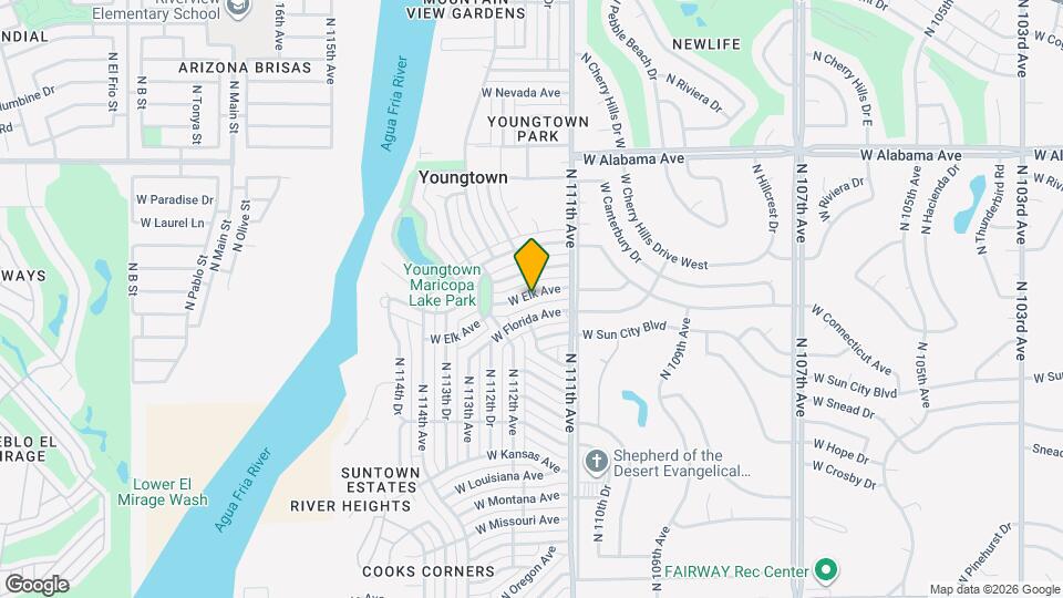 11139 W Elk Ave Map and Location Details