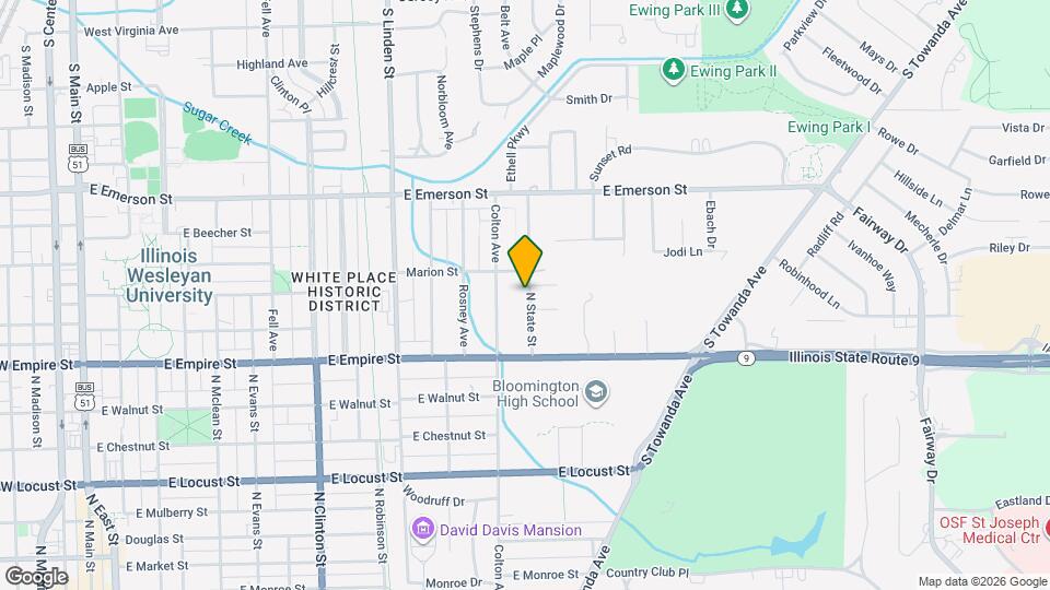 1126 N State St Mapa y Detalles de la Ubicación