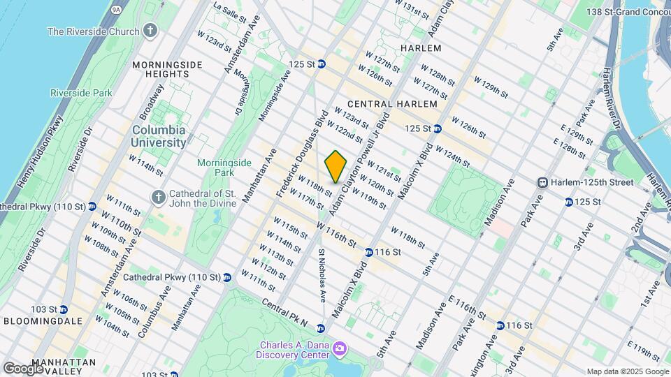 1966 Adam Clayton Powell Jr. Blvd Map and Location Details