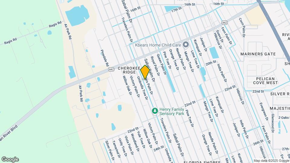 1920 Travelers Palm Dr Map and Location Details