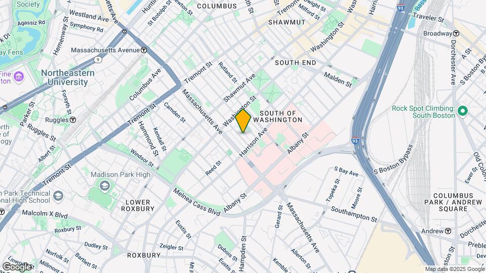 40 E Springfield St, Unit 5 Map and Location Details