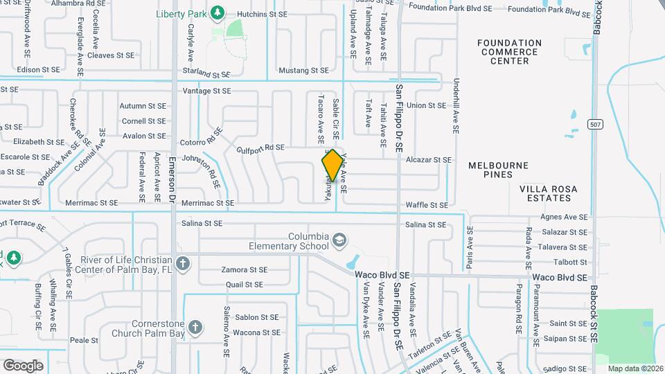 1155 Yakutat Ave SE Map and Location Details