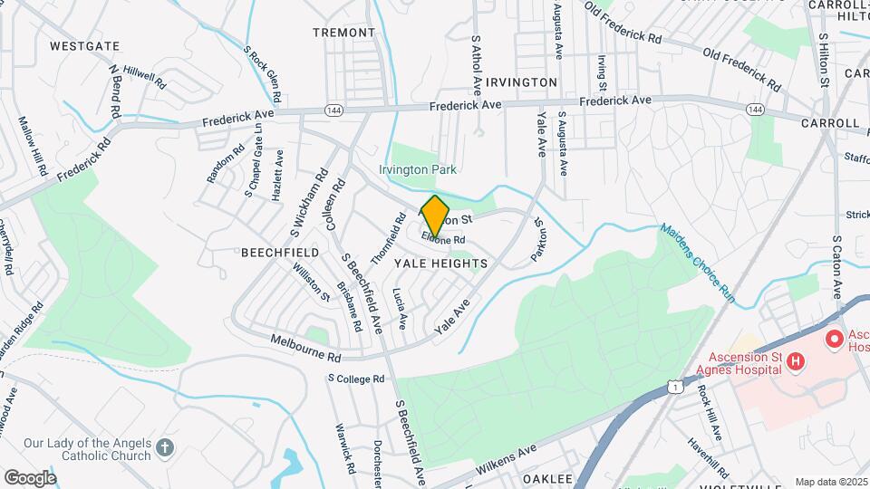 4421 Eldone Rd Map and Location Details