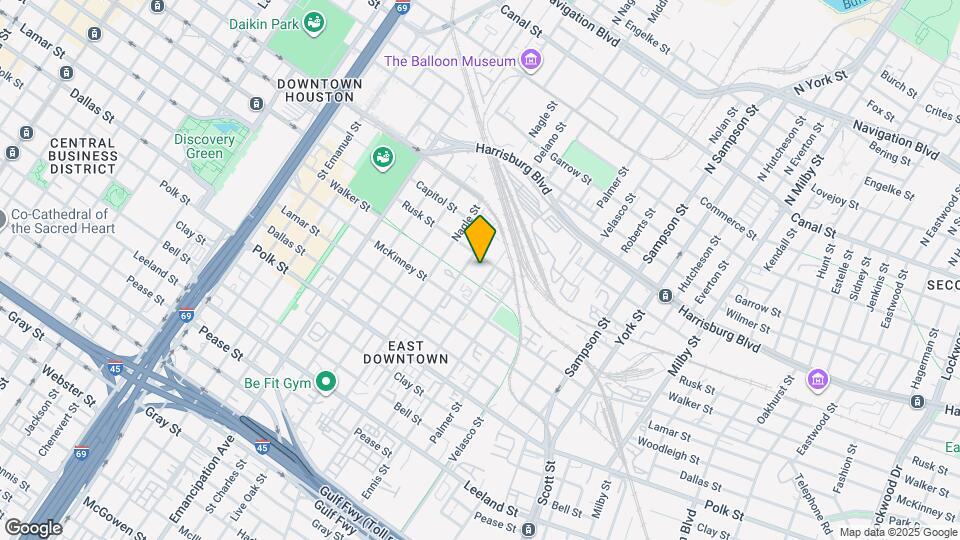 808 Paige St Map and Location Details