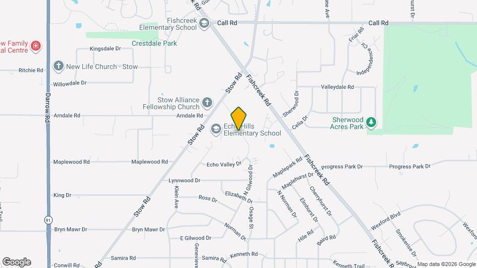 2449 Echo Valley Dr Map and Location Details