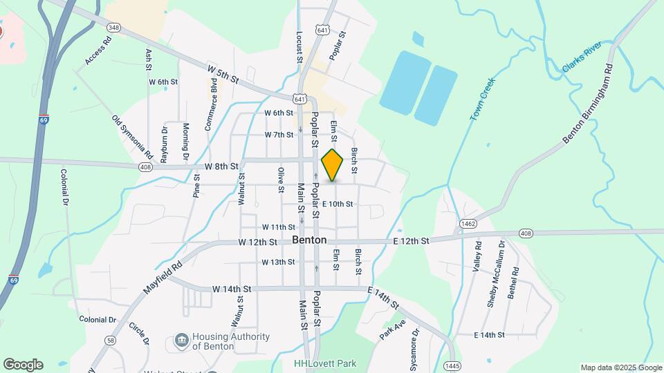 900 Elm St, Unit A Mapa y Detalles de la Ubicación