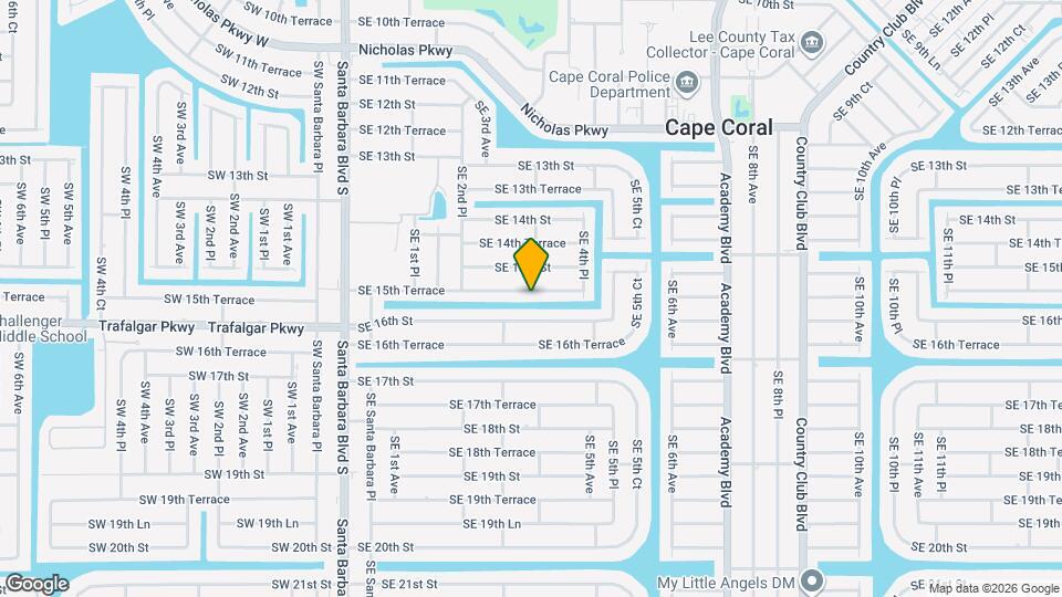 318 SE 15th Terrace Map and Location Details