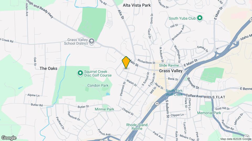 608 Neal St Map and Location Details