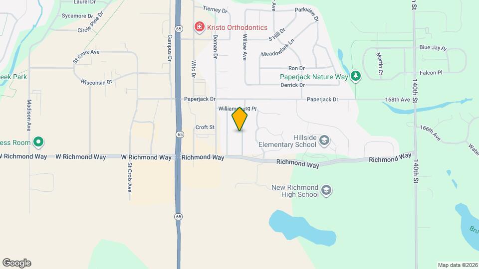 1617 Charleston Dr Map and Location Details