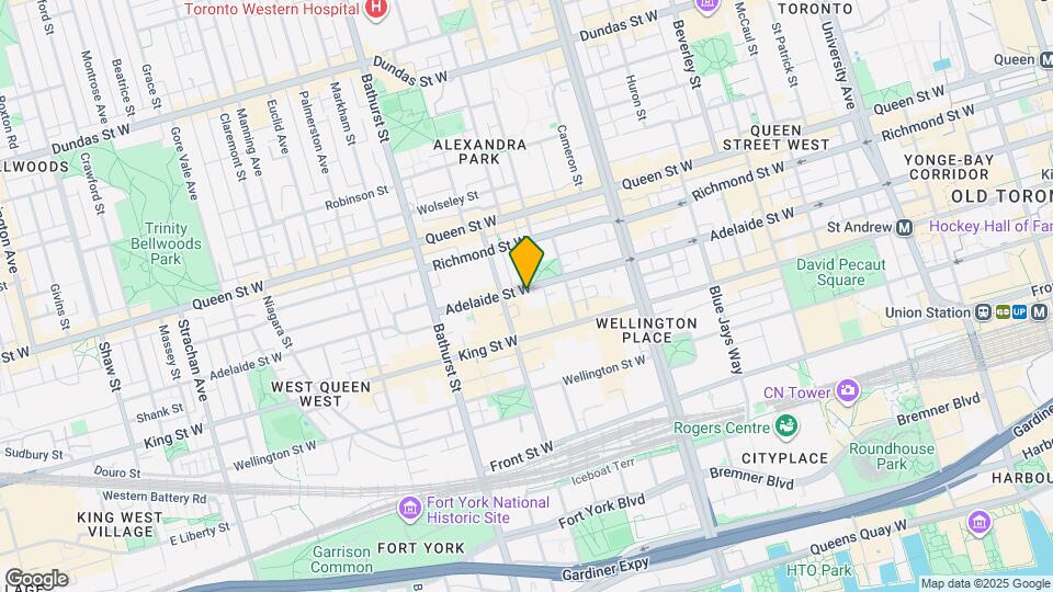 461 Adelaide St W Map and Location Details