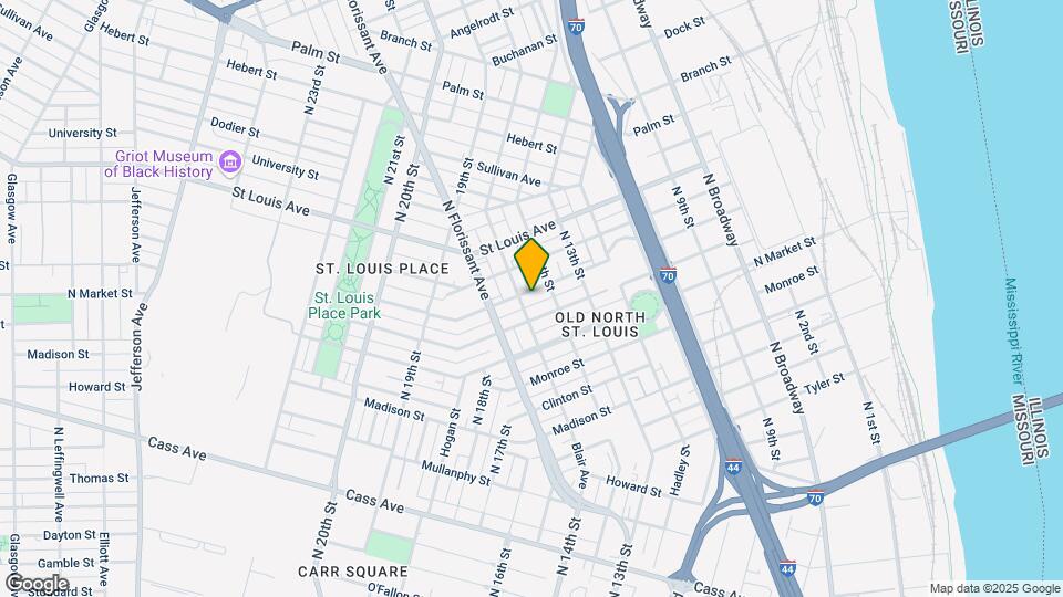 1420 Warren St Mapa y Detalles de la Ubicación